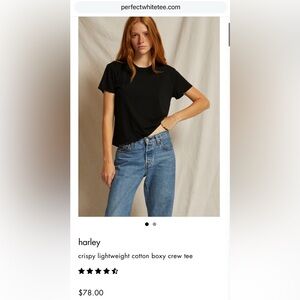 Perfect White Tee Harley